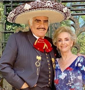 Maria Del Refugio Abarca Villasenor was married to her husband Vicente Fernandez for 58 years